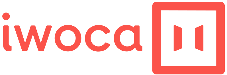 Das Logo des Vermittlers für Unternehmenskredite iwoca